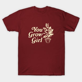 You Grow Girl - Yellow T-Shirt